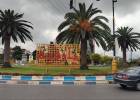 سیمای شهری آمل رنگ وبوی محرم گرفت