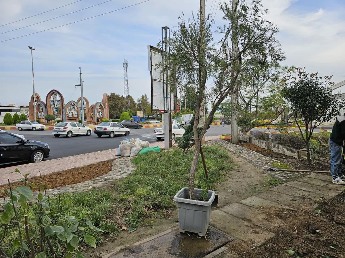 گزارش 1402 08 09 4 - بستر سازی میدان شش بهمن-1402/08/09